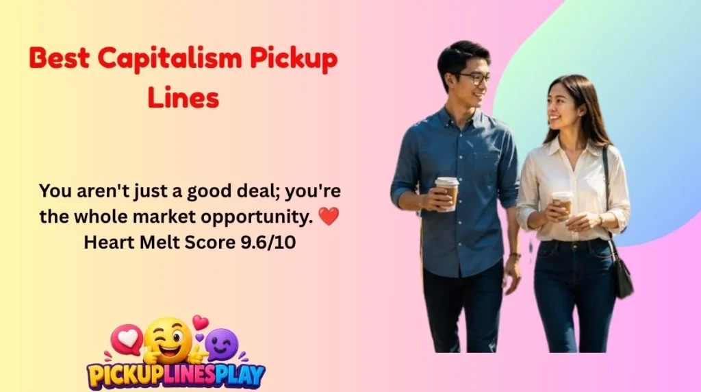 Best Capitalism Pickup Lines
