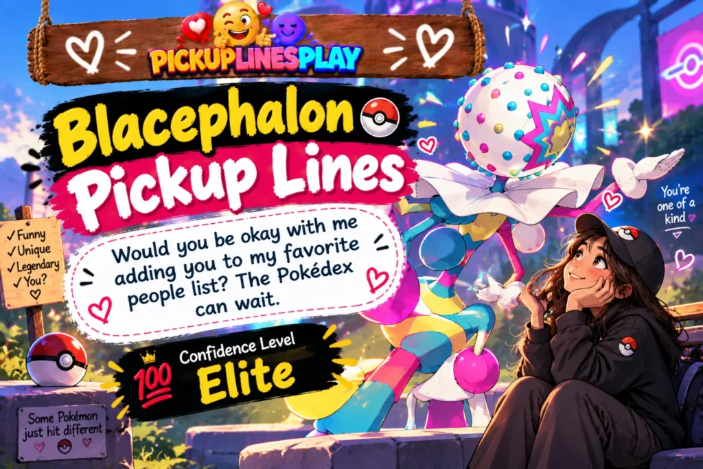 Blacephalon Pickup Lines