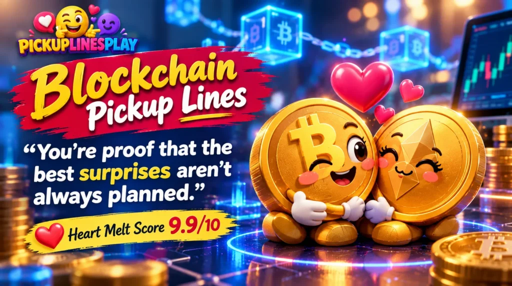 Blockchain Pickup Lines