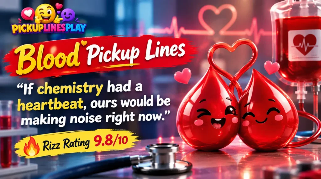 Blood Pickup Lines