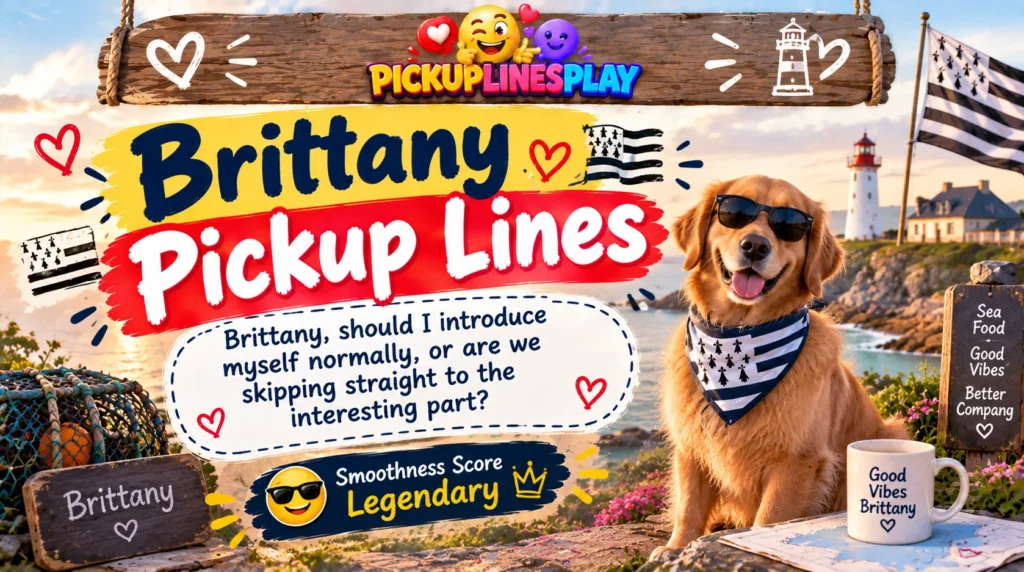 Brittany Pickup Lines