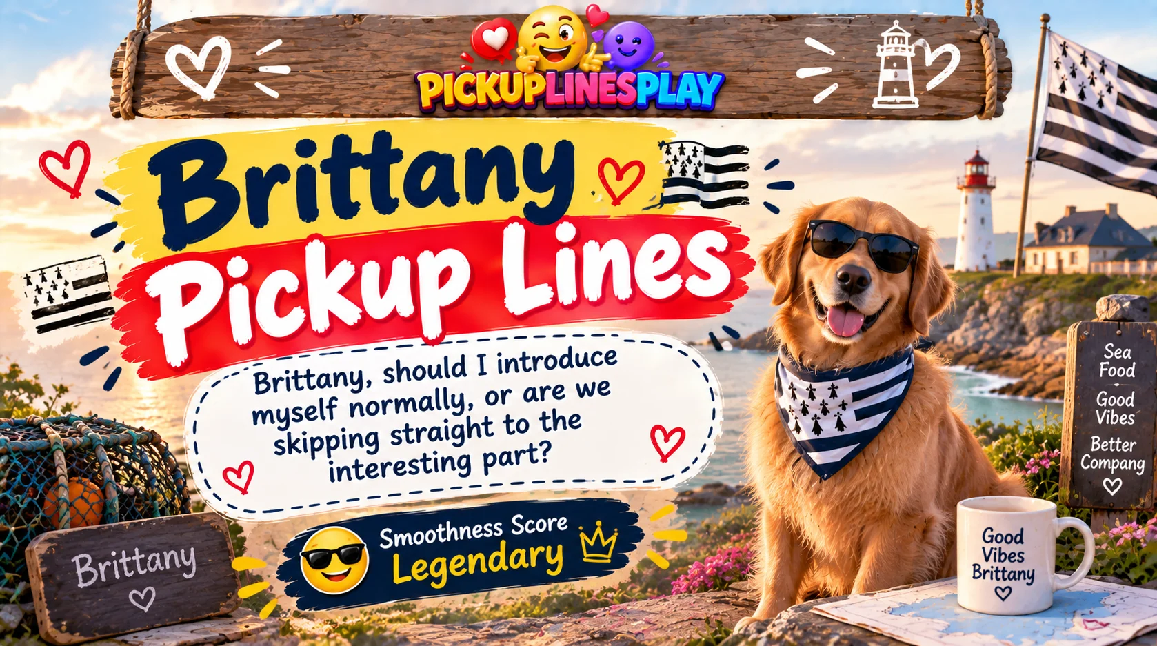 Brittany Pickup Lines