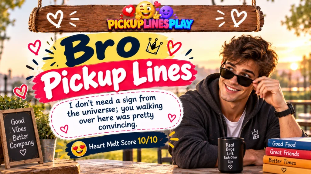 Bro Pickup Lines