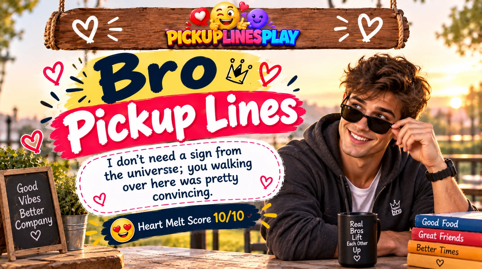 Bro Pickup Lines