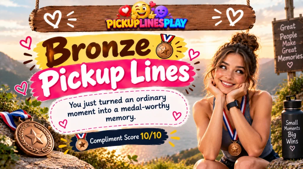 Best Bronze Pickup Lines