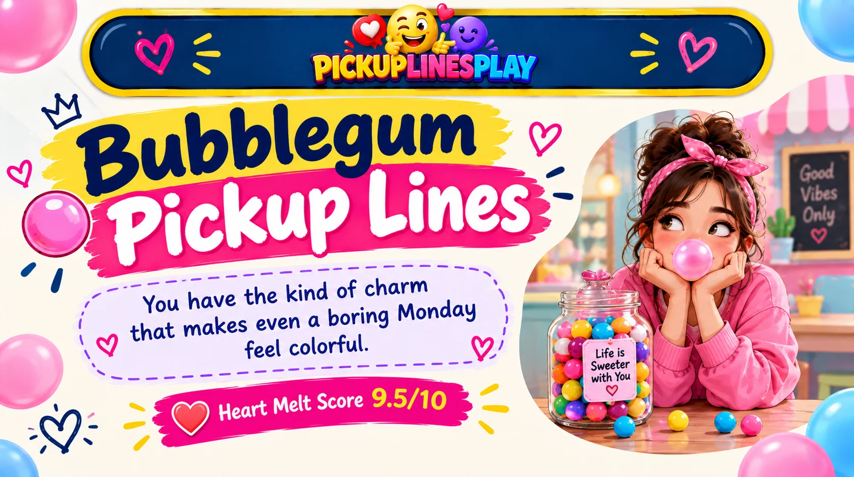 Bubblegum Pickup Lines