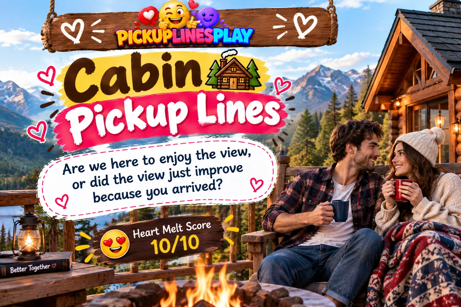 Cabin Pickup Lines