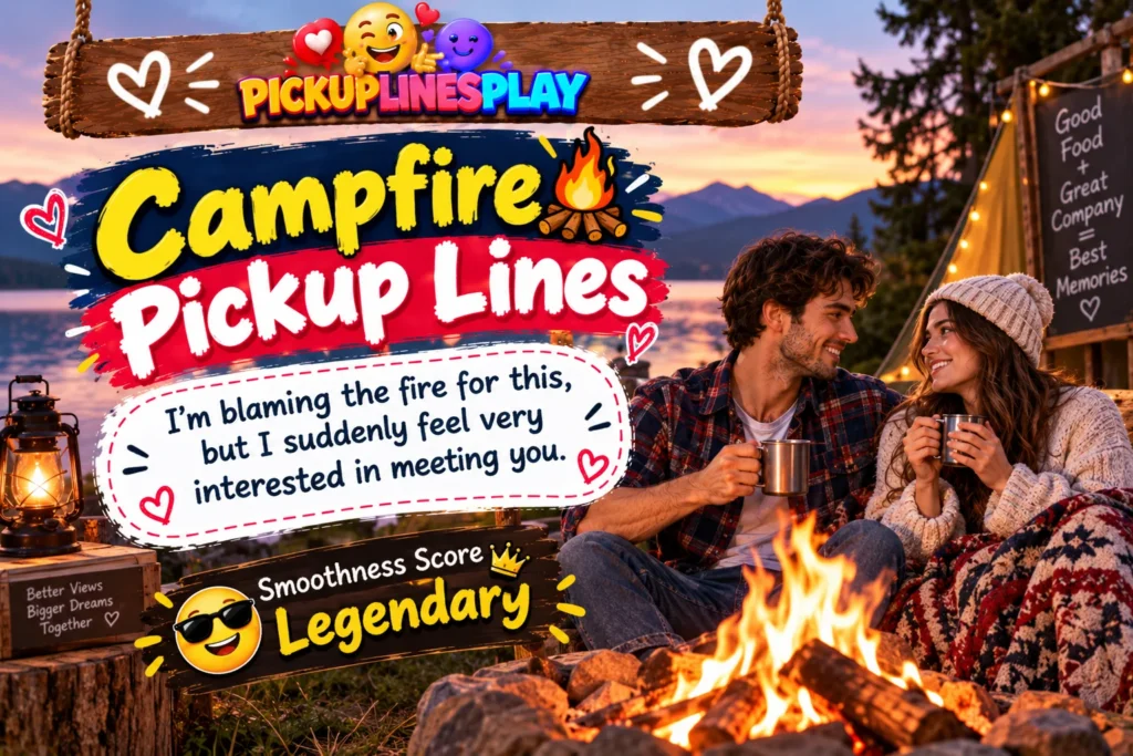 Campfire Pickup Lines