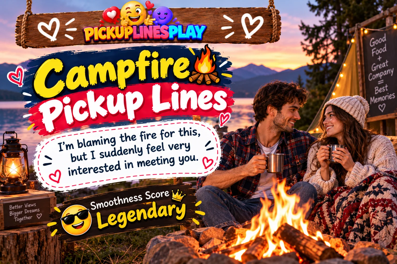Campfire Pickup Lines