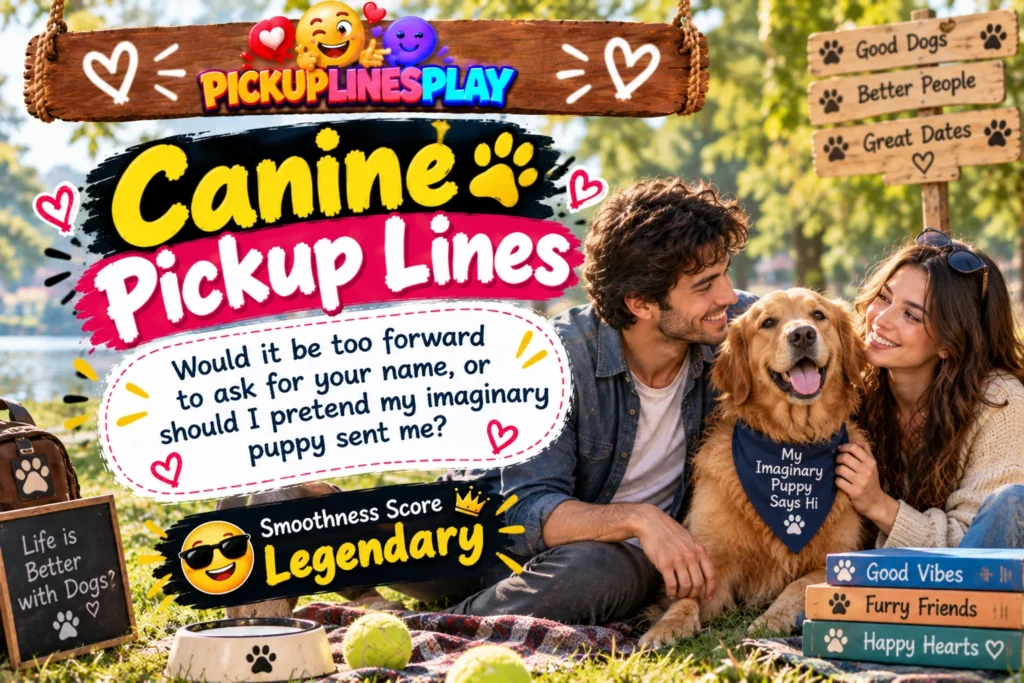 Canine Pickup Lines