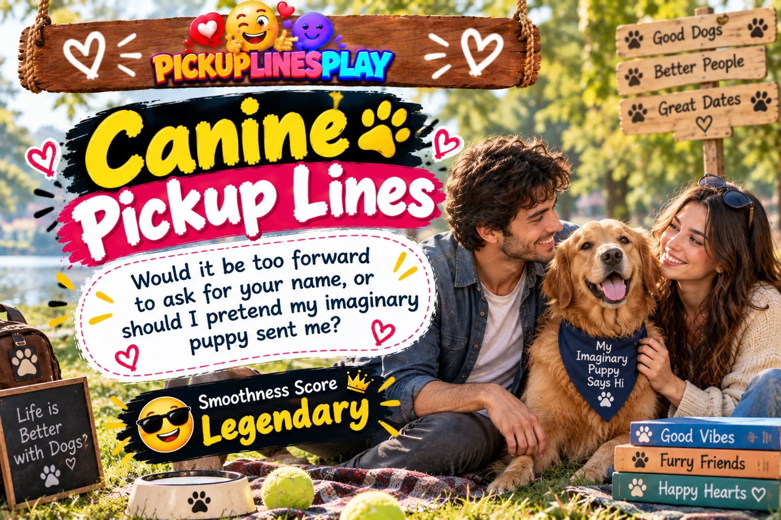 Canine Pickup Lines