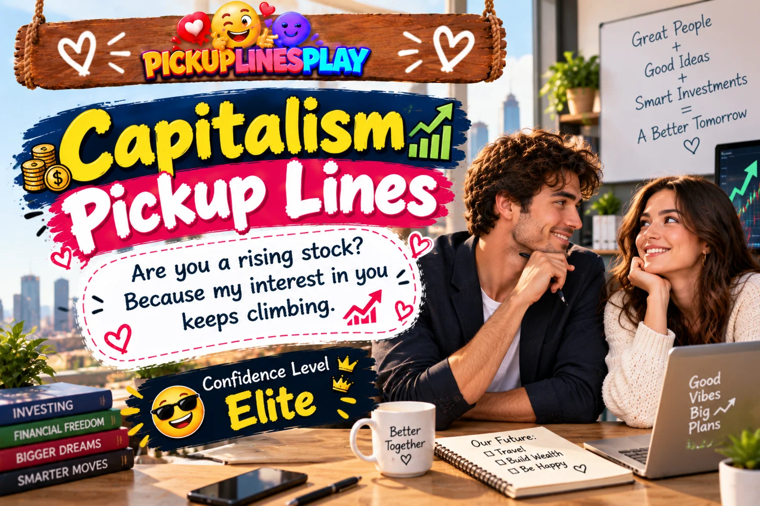 Capitalism Pickup Lines