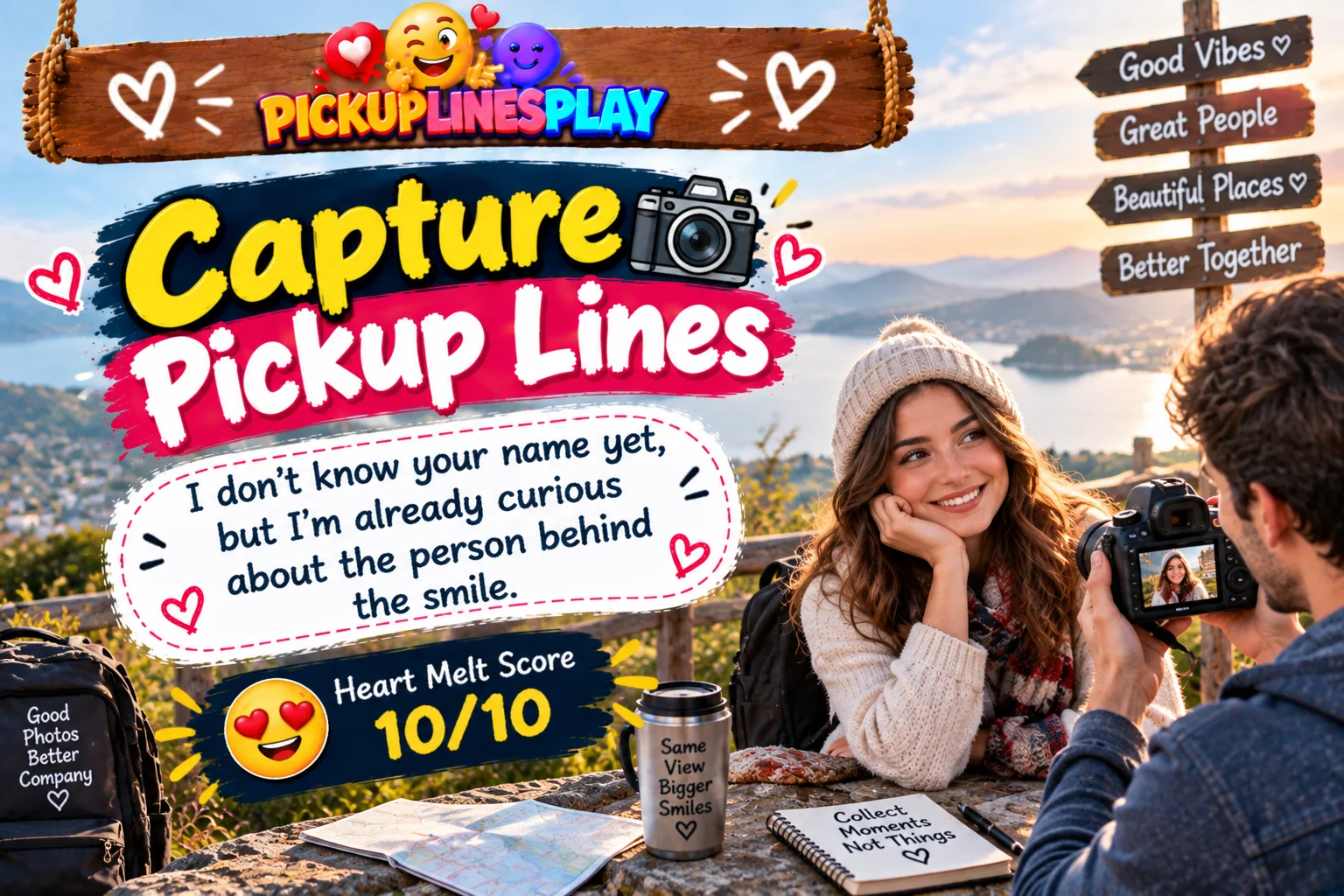 Capture Pickup Lines