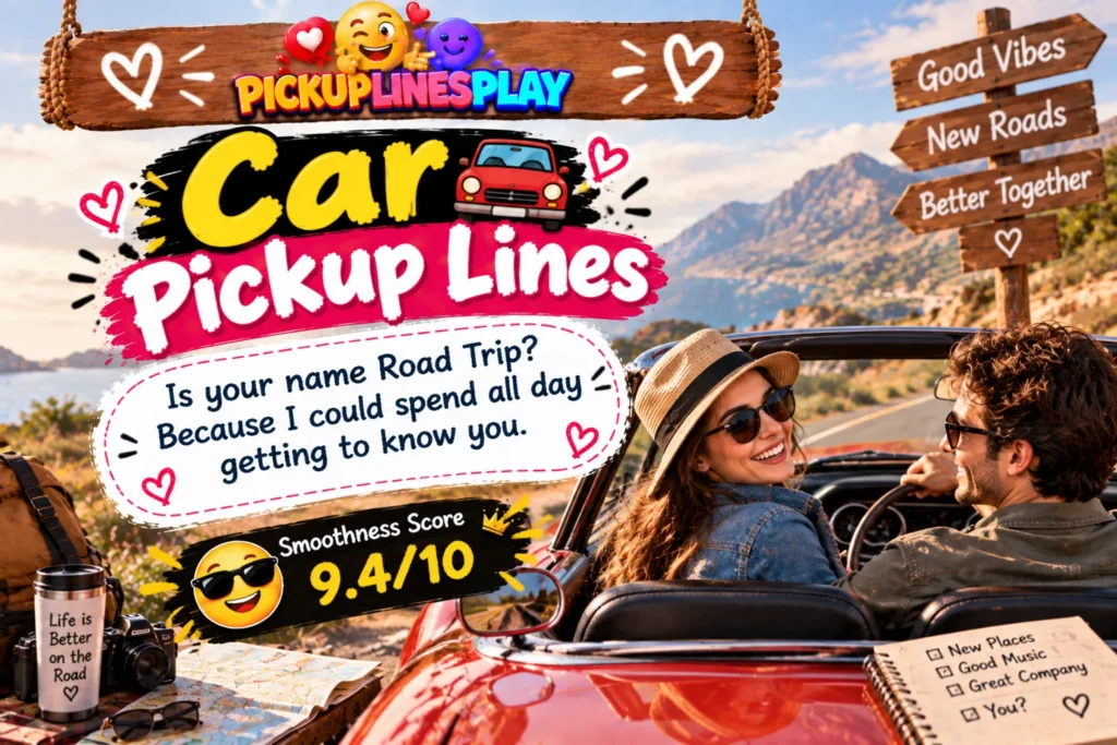 Car Pickup Lines