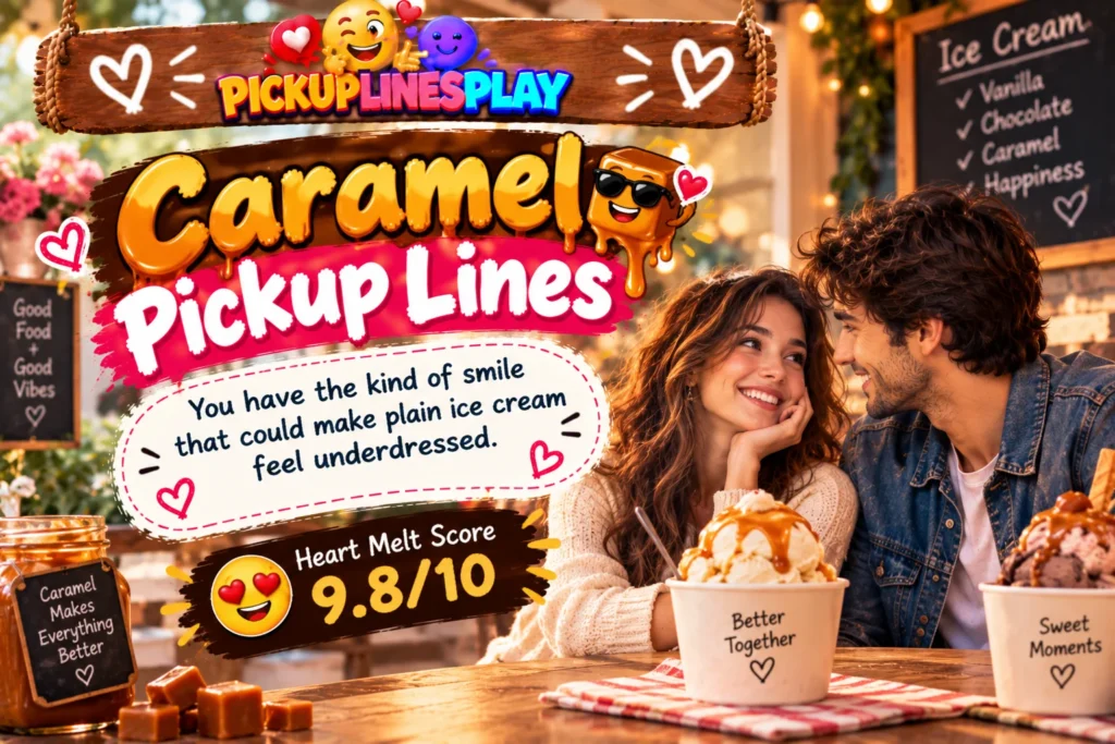 Caramel Pickup Lines