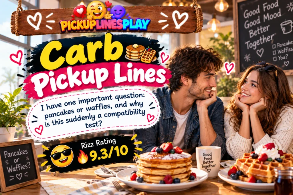 Carb Pickup Lines