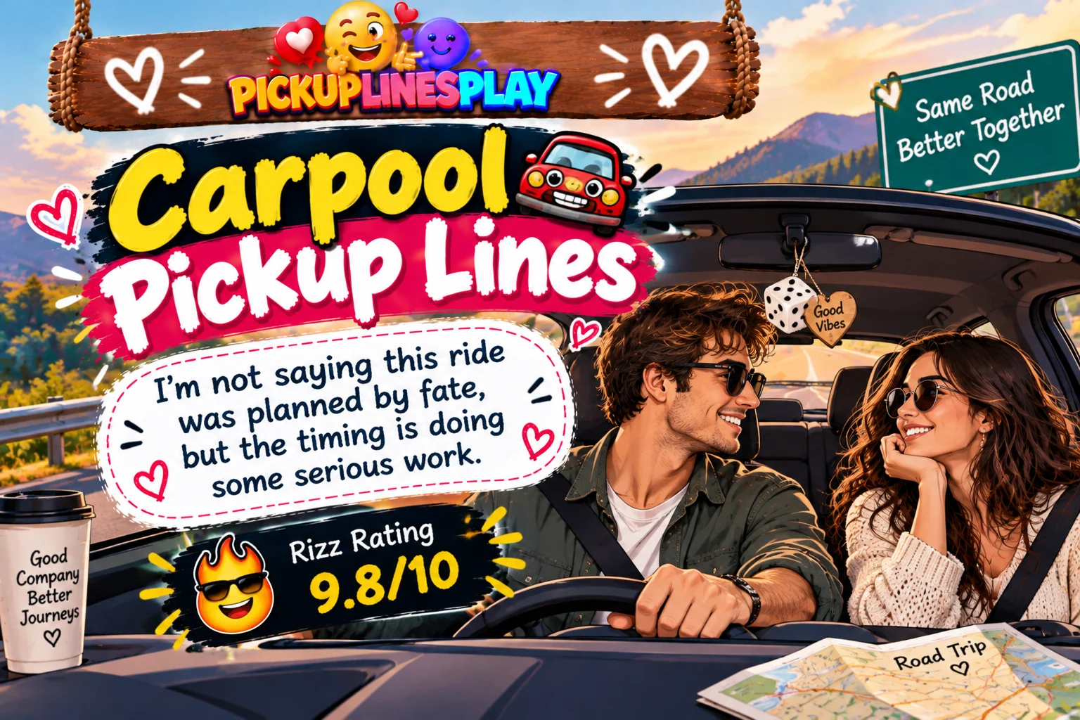 Carpool Pickup Lines