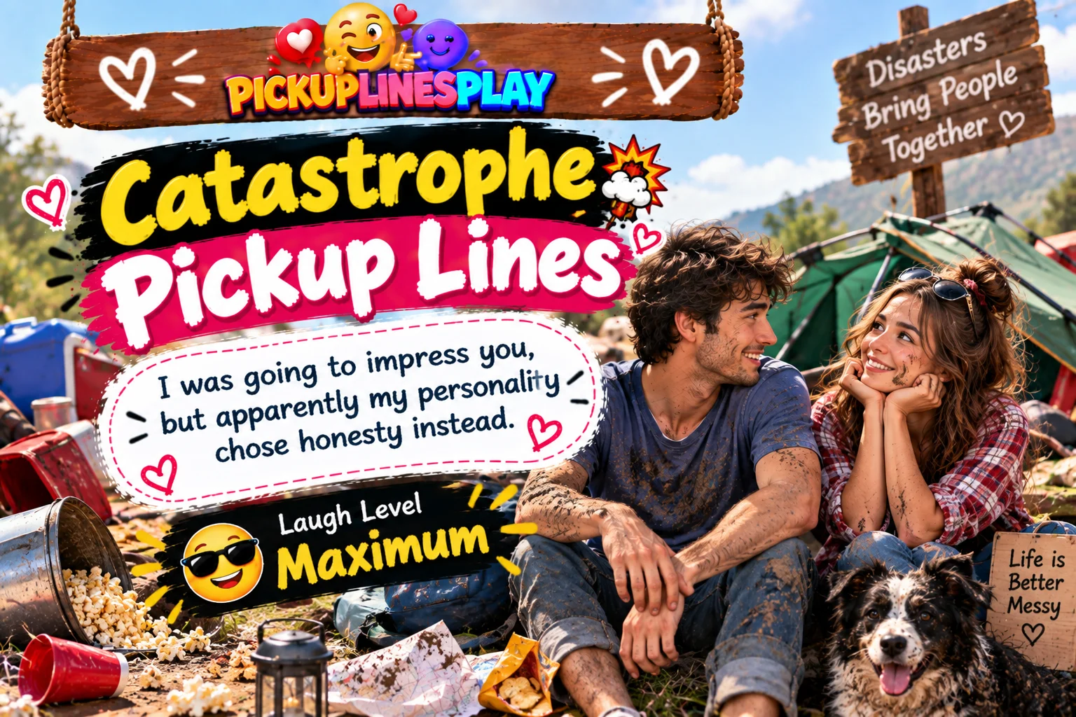 Catastrophe Pickup Lines
