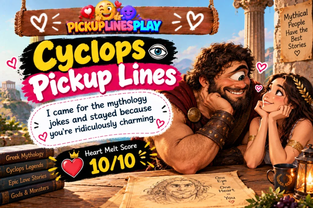 Cyclops Pickup Lines